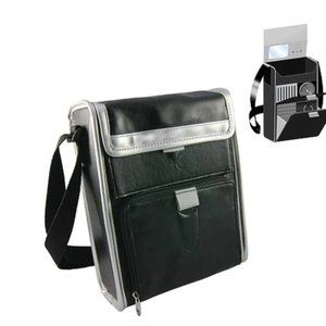Star Trek TOS Tricorder Small Messenger Bag Purse Black Silver
